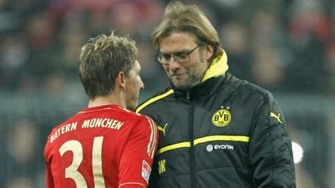 A picardia de Schweinsteiger ao Borussia de Dortmund (fonte da imagem: espn.uol.com.br)